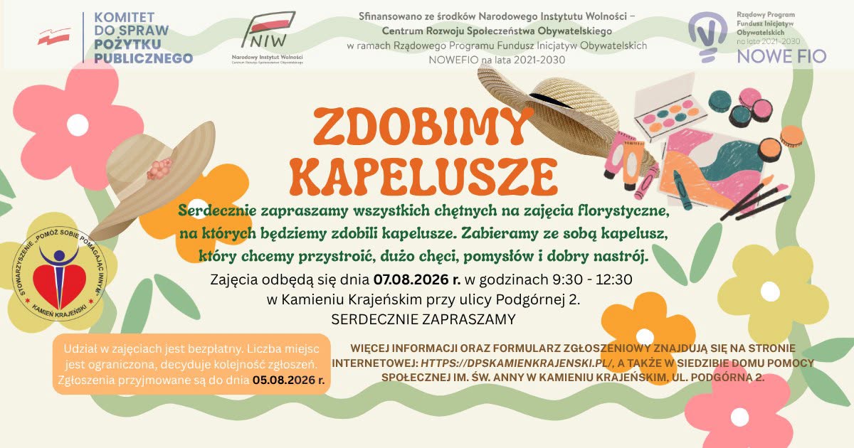 plakat informacyjny
