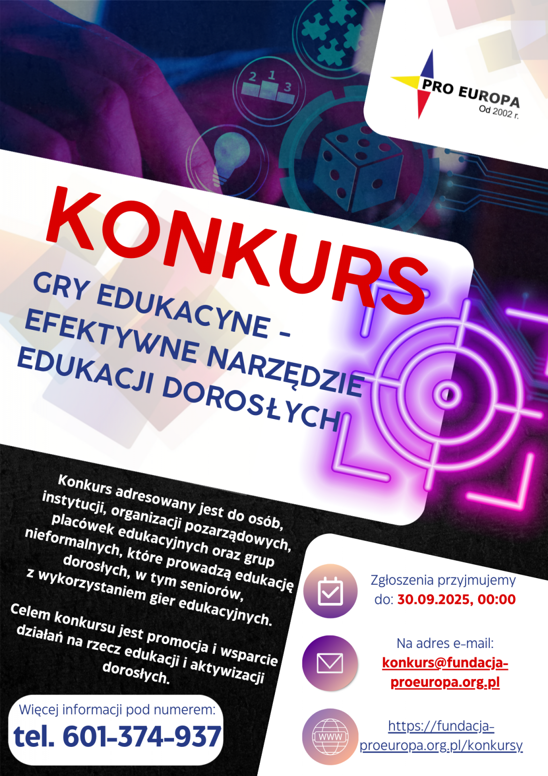 plakat informacyjny