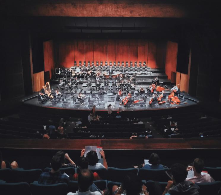 zdjęcie sala koncertowa scena